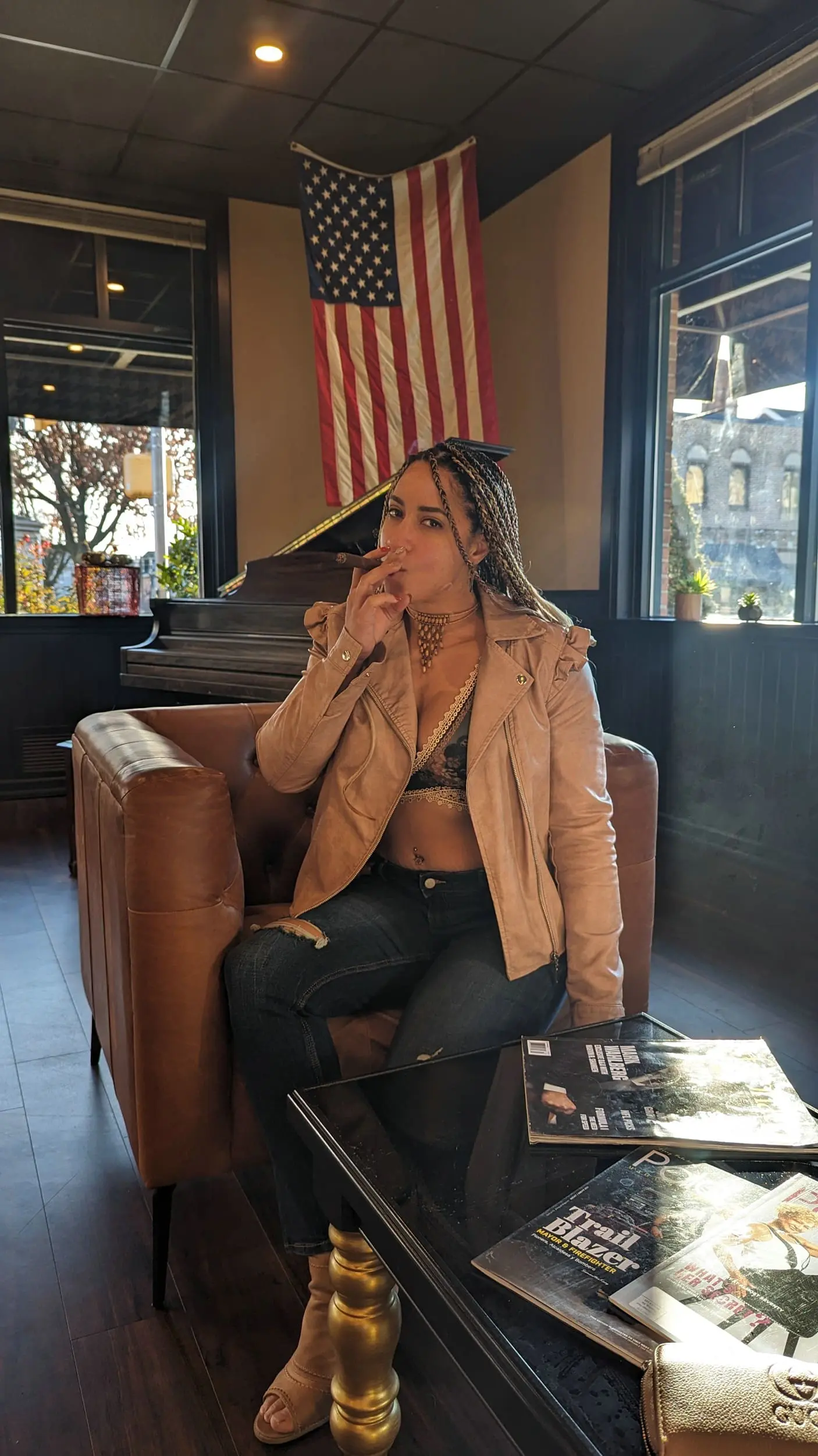 What Should I Wear To The Cigar Bar - Ophelia Gin