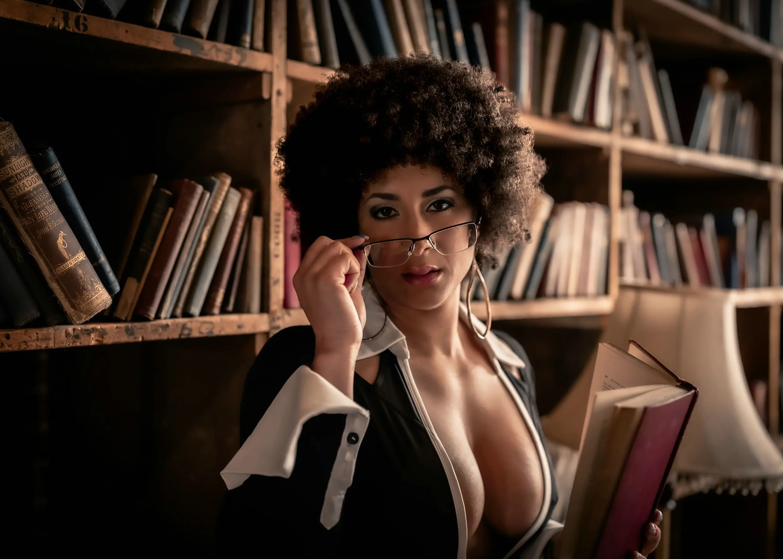 Naughty Librarian - Ophelia Gin