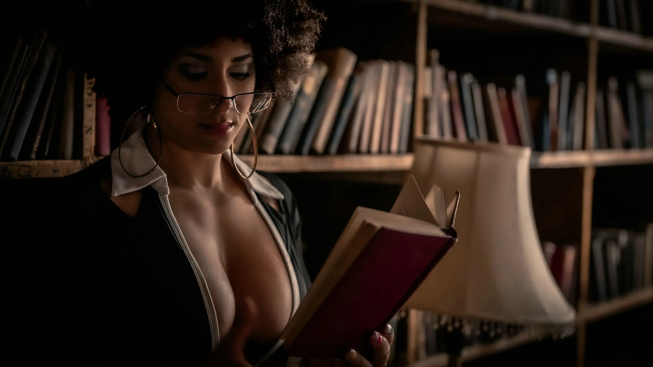 Naughty Librarian - Ophelia Gin